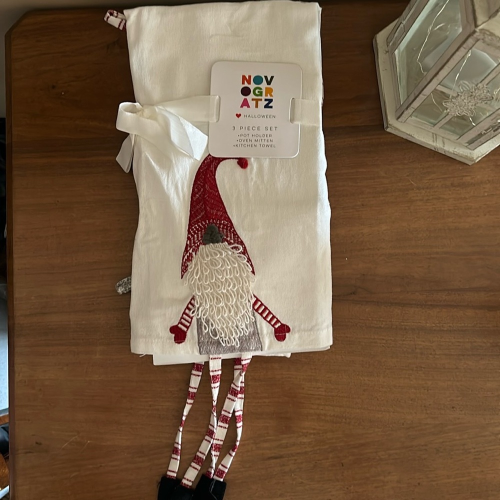 Gnome Christmas Kitchen Set